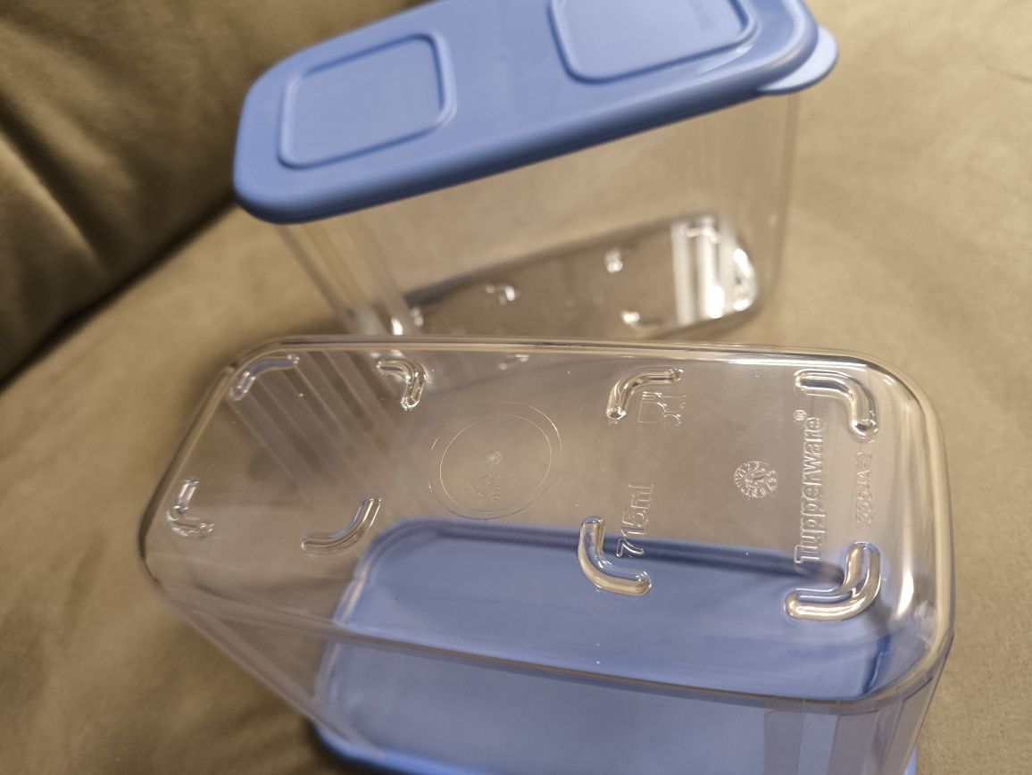 Tupperware KRYSTALICZNY Pojemnik do Lodówki 715 ml 2szt