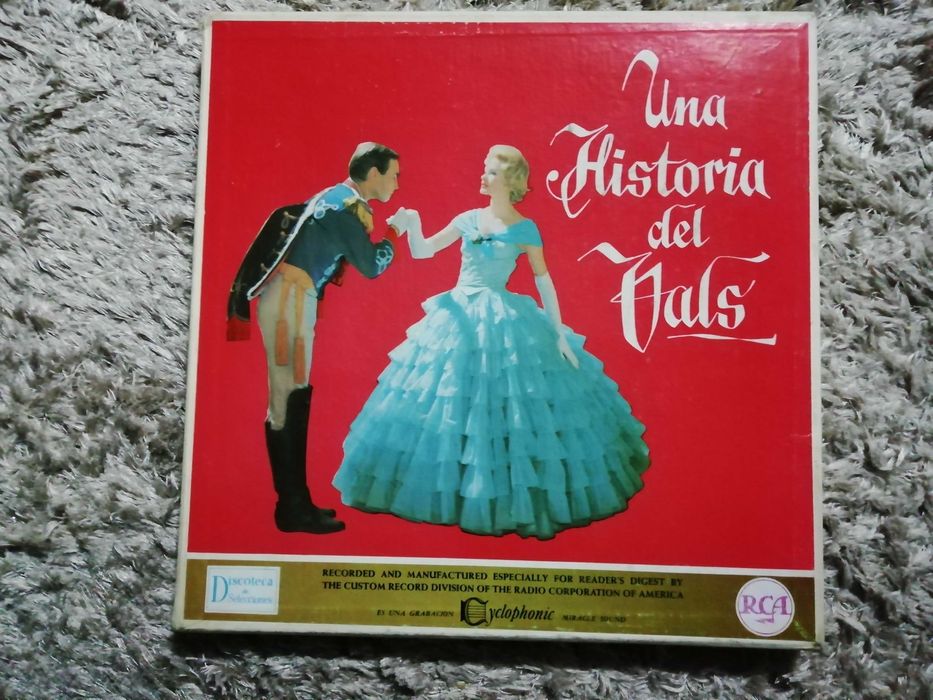 Una historia del vals - valsas (3 LP) 1963.