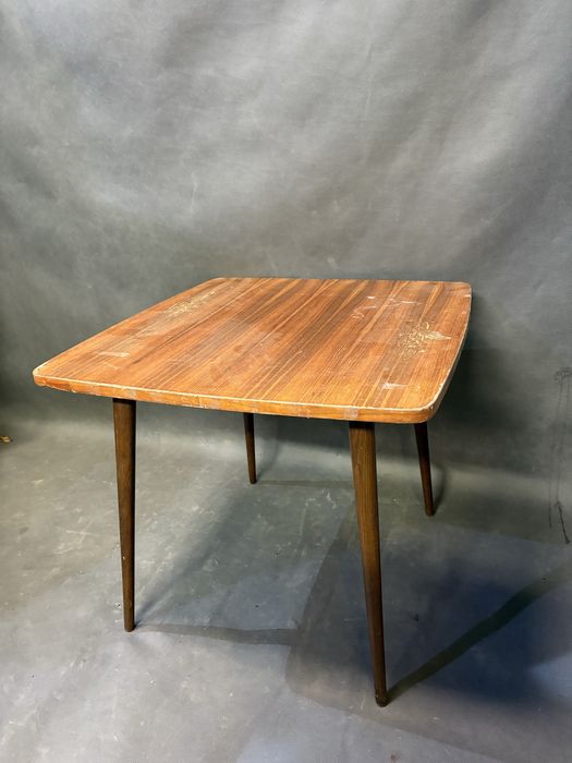 Stolik kawowy, patyczak, vintage, prl