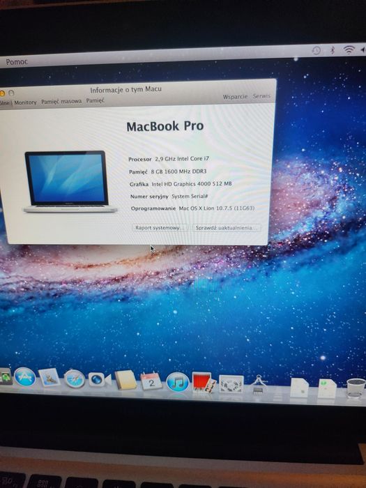Macbook Pro 13 A1278