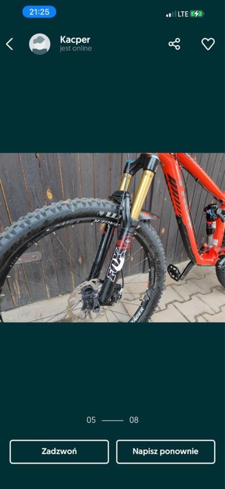 Rower MTB Trek remedy 9 full xc trail fox superfly