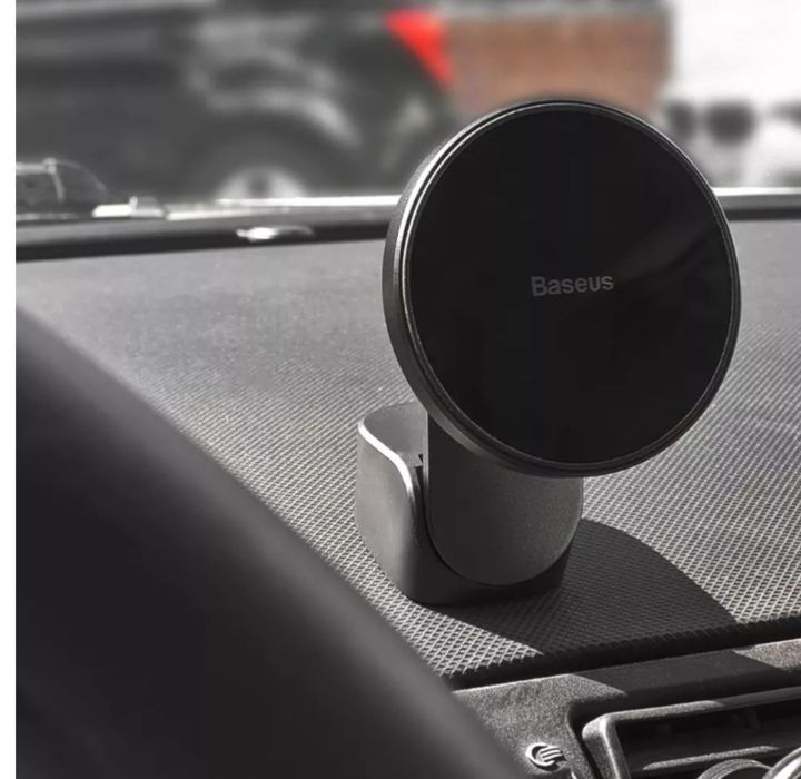 Baseus автомобільний  тримач телефону та безпровідна зарядка в одному