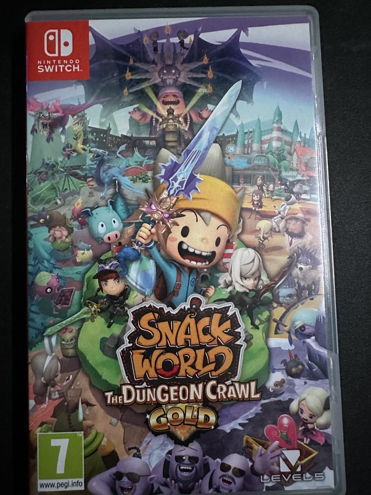 Nintendo Switch gra Snack World the dungeon crawl gold