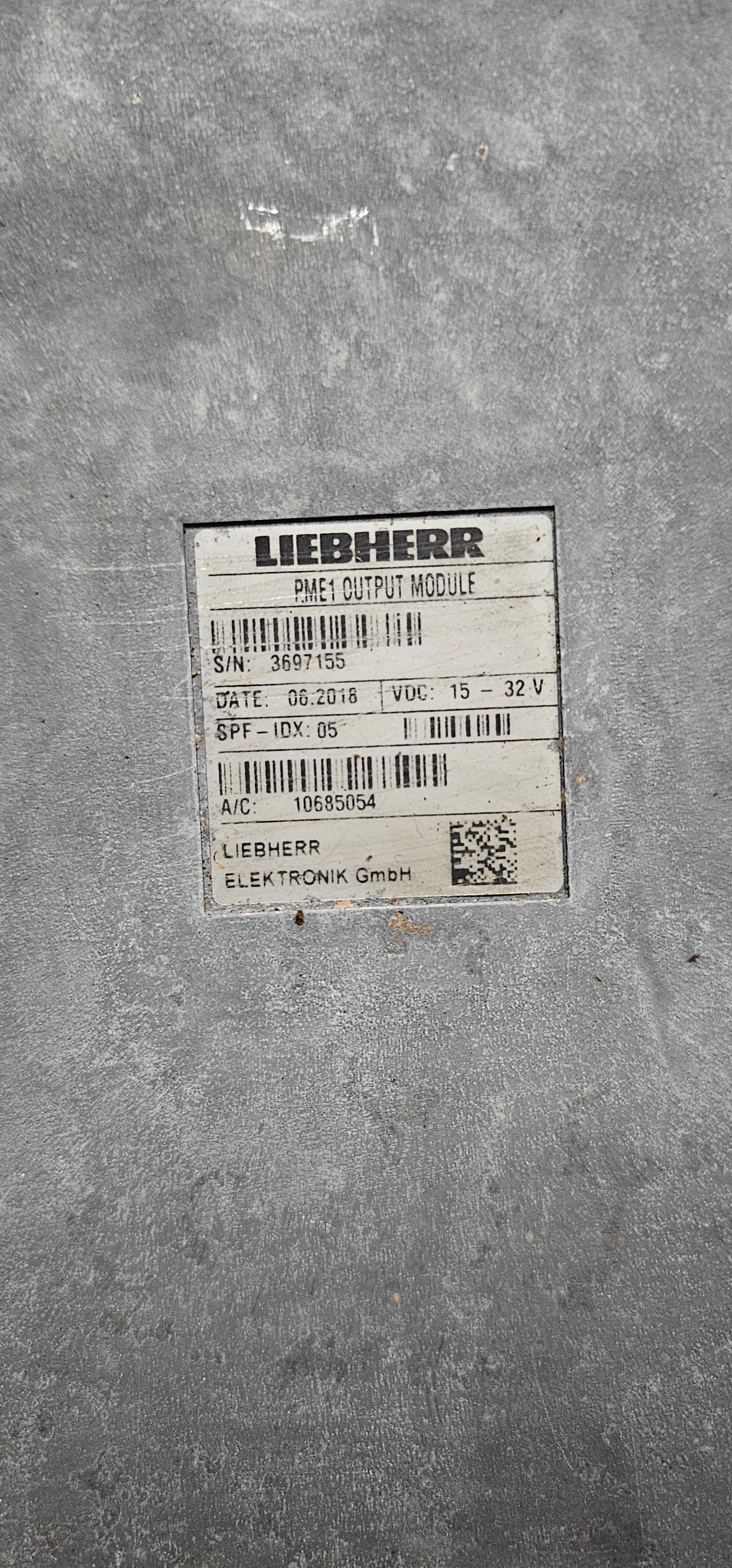 Moduł wyjściowy Liebherr  OUTPUT MODUL