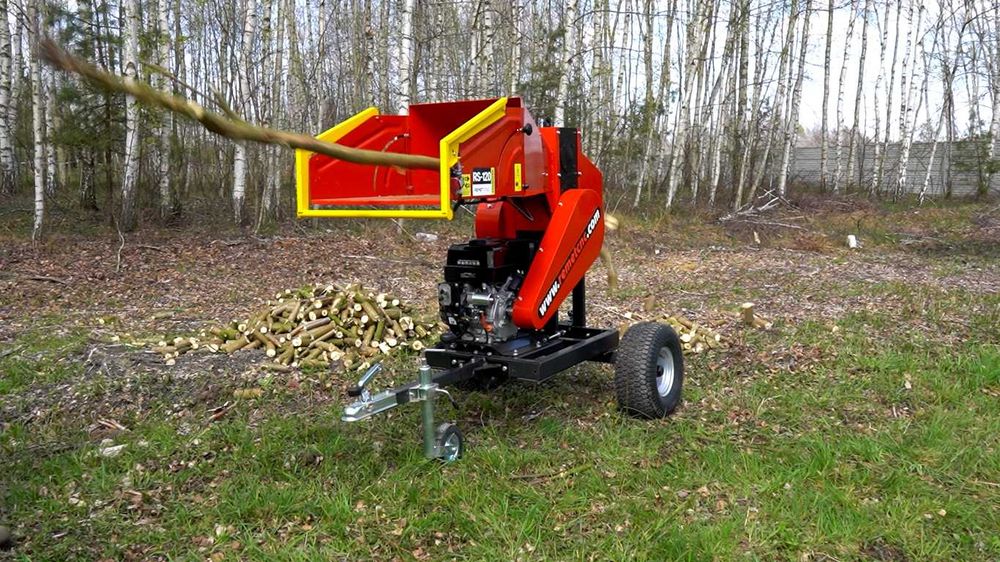 Rębak walcowy spalinowy REMET RS-120 === cena brutto 9799