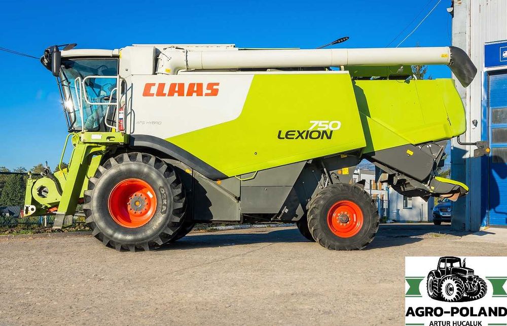 Комбайн CLAAS LEXION 750 - 2012 - 1650 м/г - 7.5 M