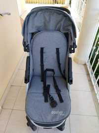 Carrinho de passeio - Asalvo Baby Gris