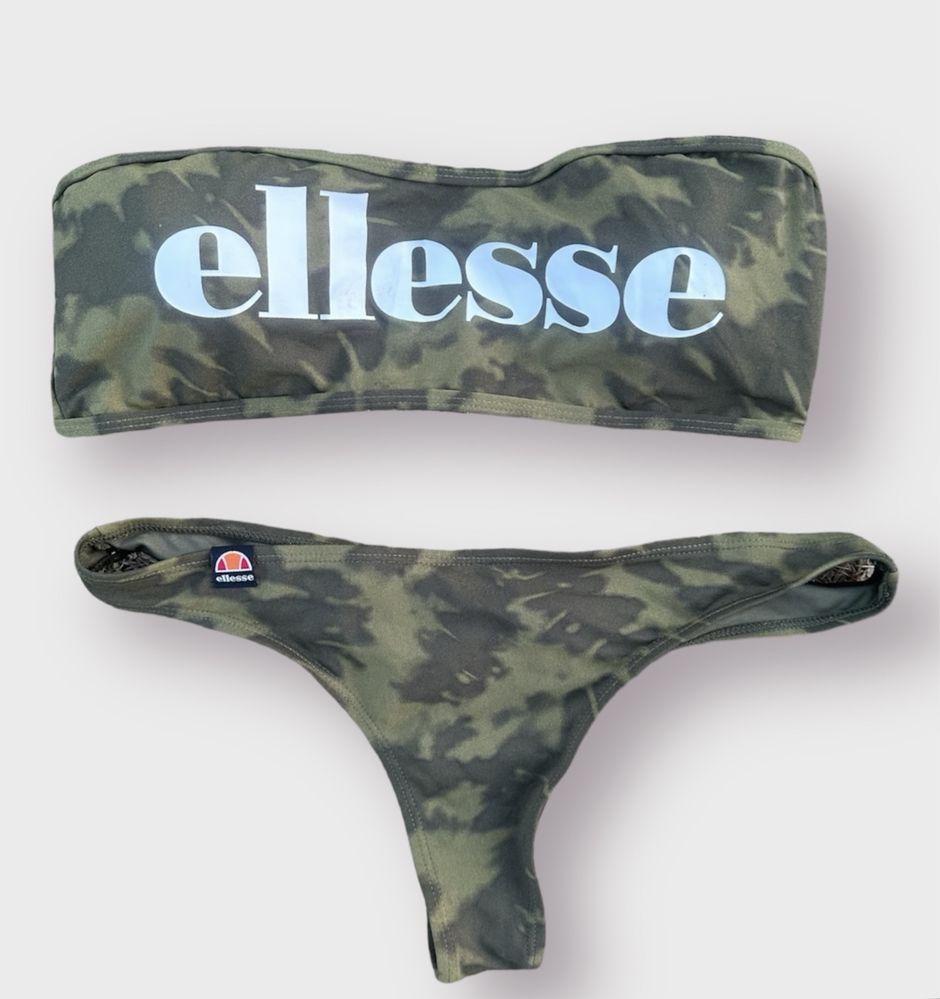 Купальник топ бікіні бандо 'Solaro' Ellesse тваринний принт (SGE06855)