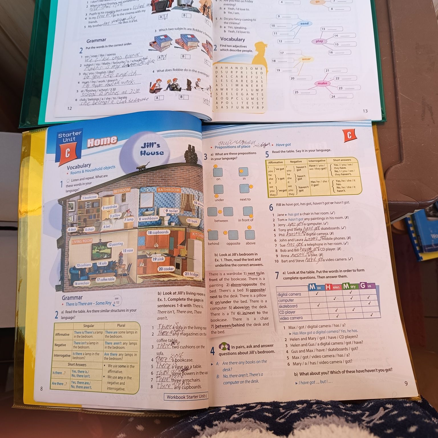 Access 2, комплект Workbook + Student's Book в обгортках для книг