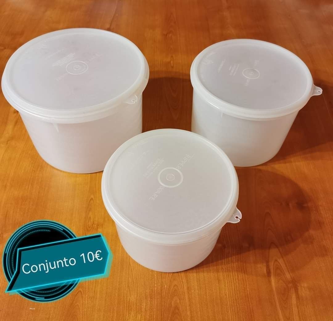 Caixas Tupperware