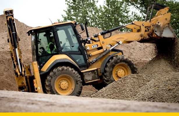 Usługa koparko - ładowarką, mini koparką, koparką kołową,  long, stawy