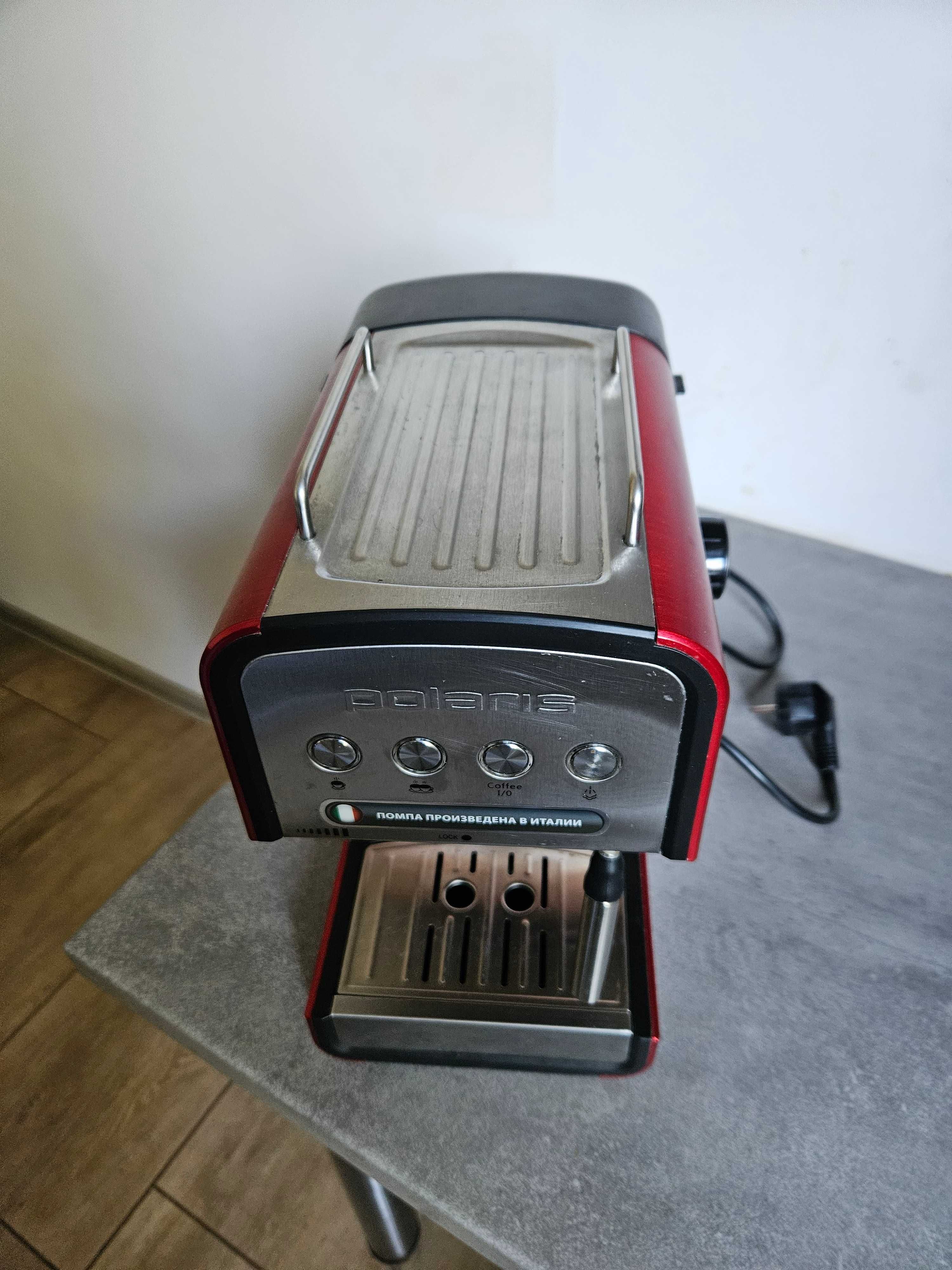 Ekspres do kawy Polaris PCM 1516 E – kolbowy, włoska pompa, cappuccino