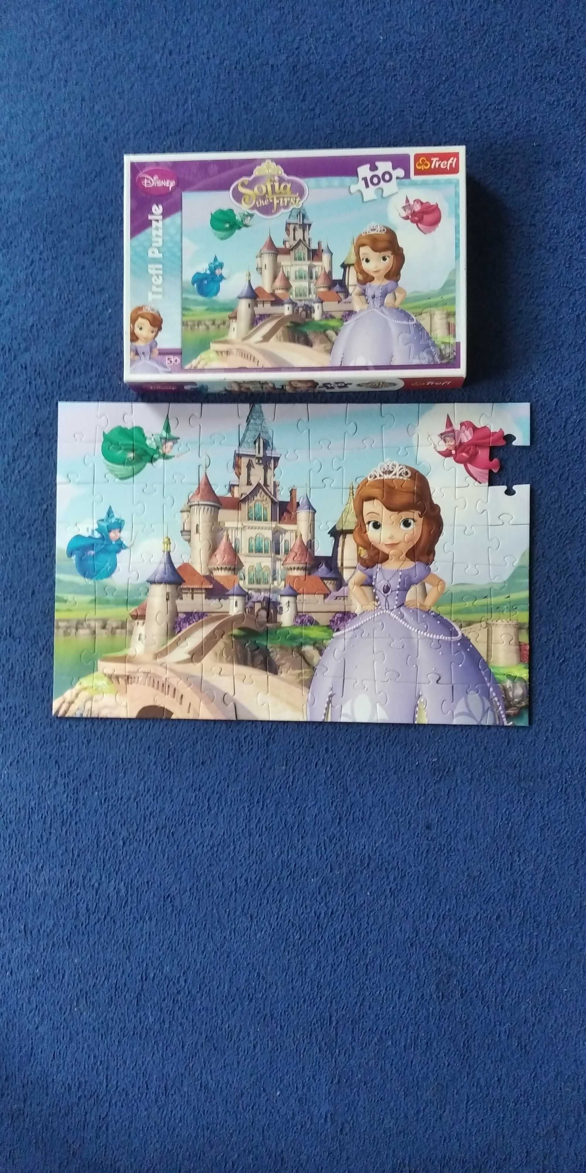 Puzzle dla dziewczynki 5 zestawów