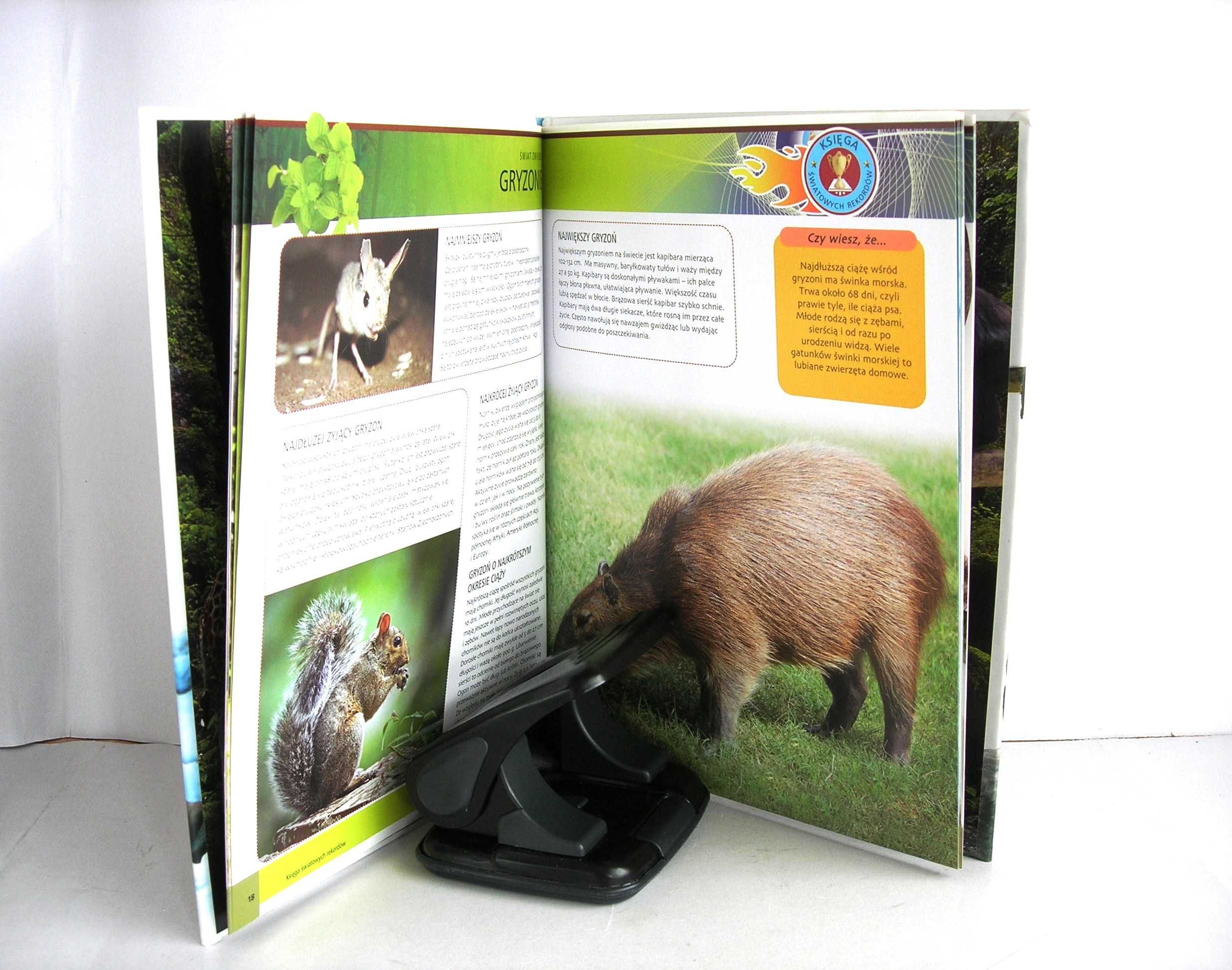 "Księga światowych rekordów - świat zwierząt" wyd. Book House 2008