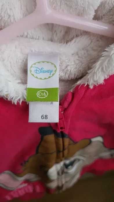 Bluza ocieplana z kapturem Disney Bambi