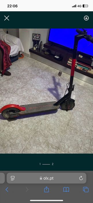 Trotinete elétrica semi nova