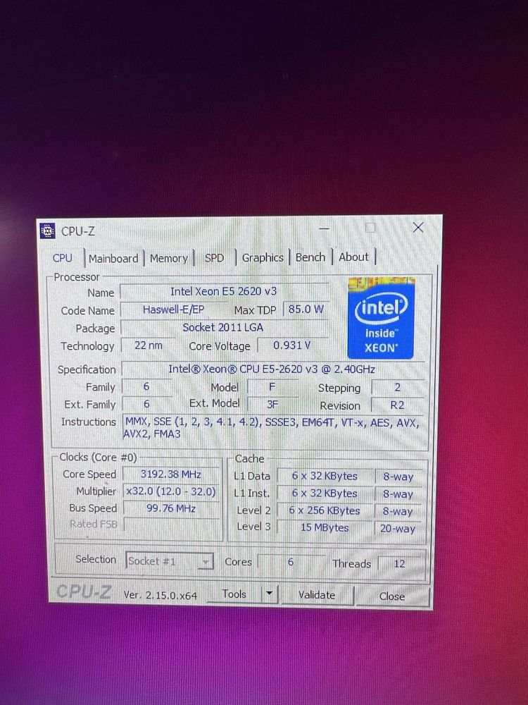 RX 580 8 GB/DDR4 16 GB/ Intel