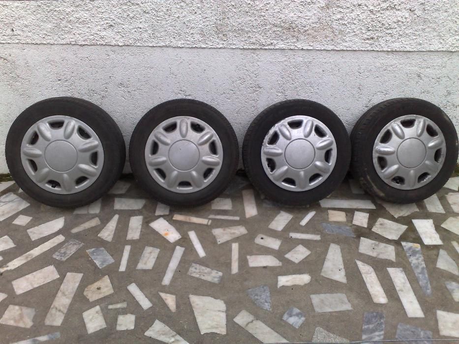 Jantes e pneus 15" Renault Clio III