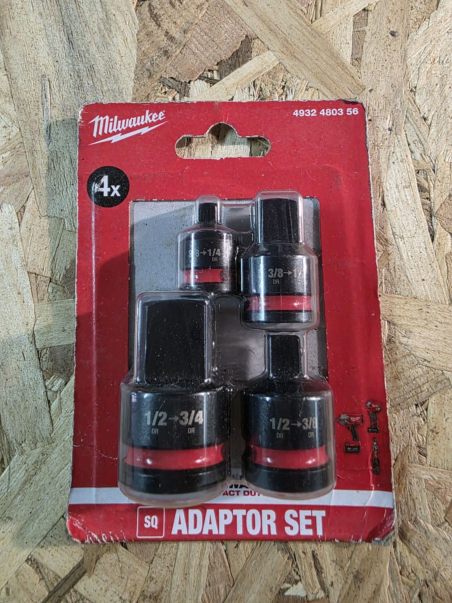 Adaptadores para chaves impacto shockwave milwaukee