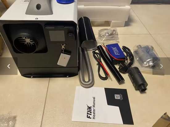 Webasto nagrzewnica zaislana na 12v oraz 230v