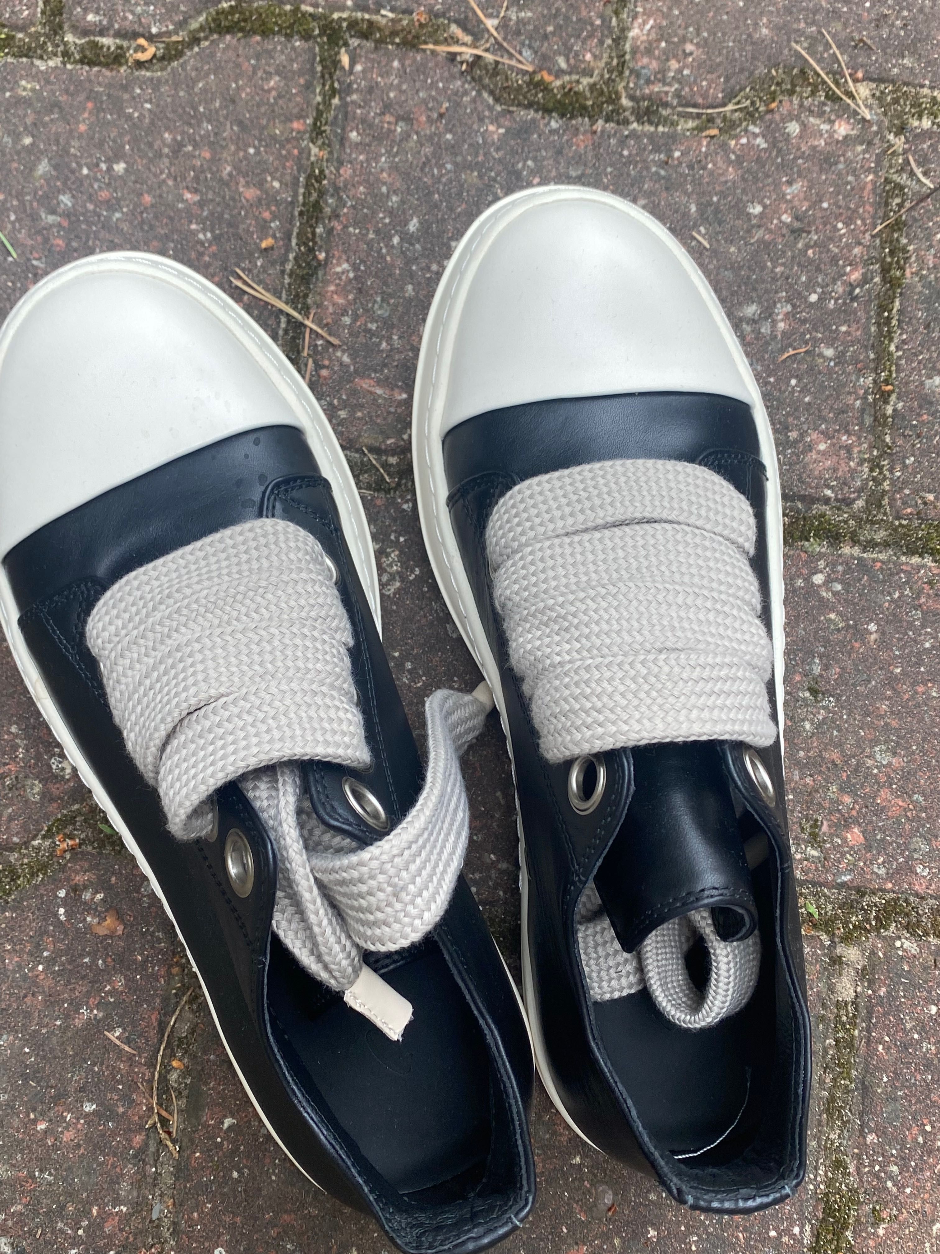 buty Rick Owens Jumbo Lace Low