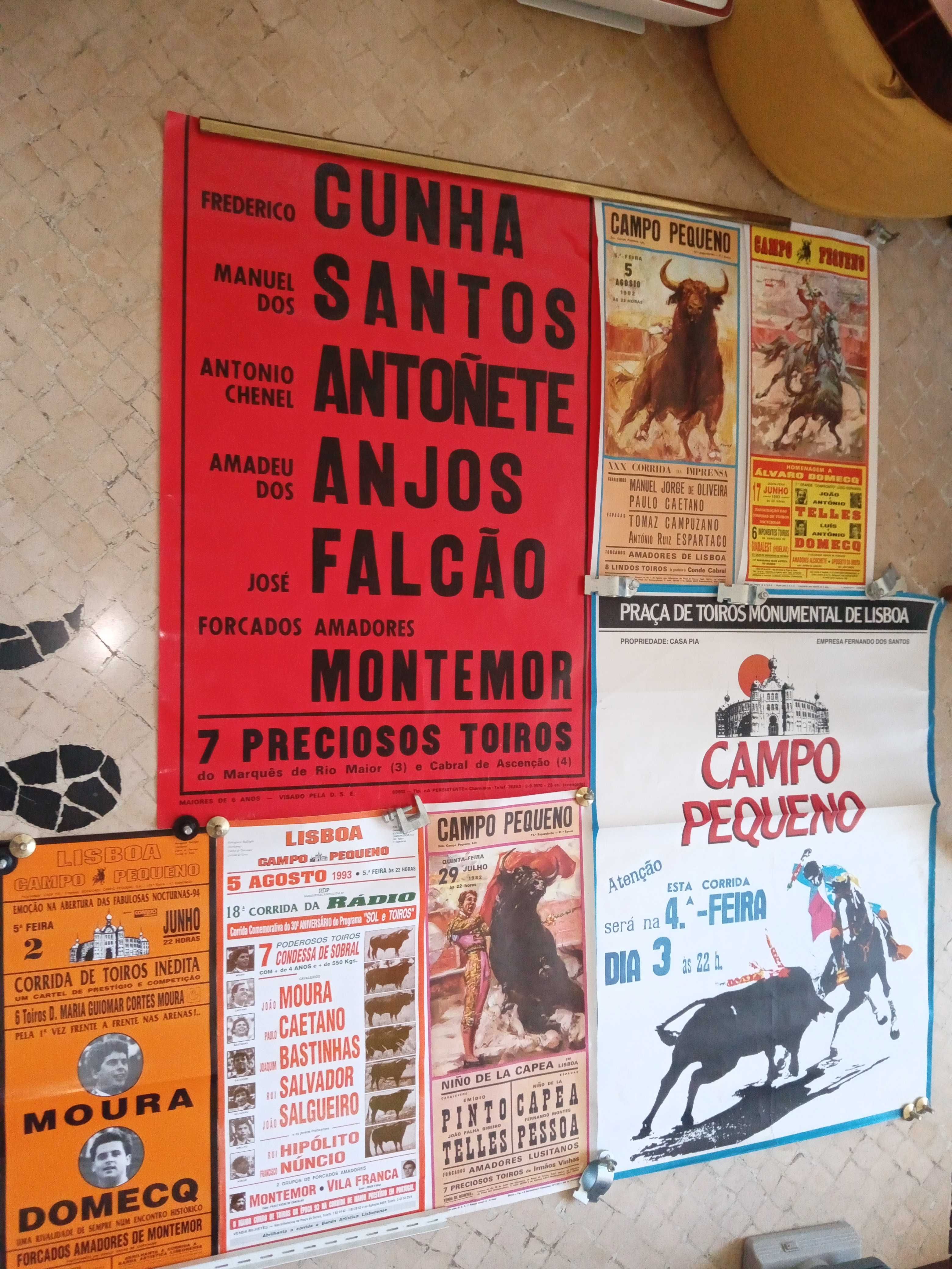 Cartazes de tauromaquia / tourada vintage