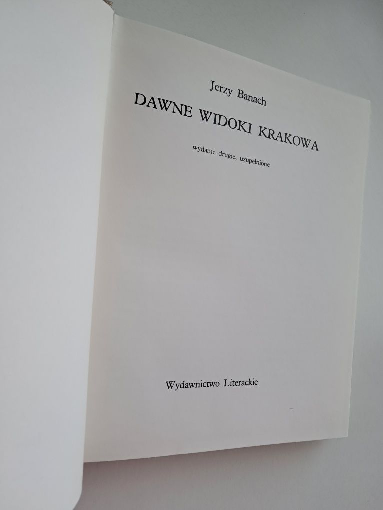 Dawne widoki Krakowa Jerzy Banach