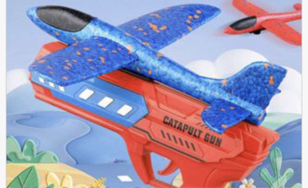 Wyrzutnia pistolet zabawka dla dzieci