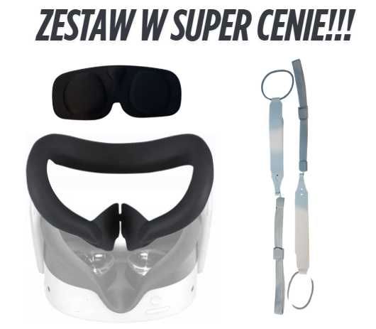 Zestaw VR do META QUEST 3 w super cenie – TYLKO 100 ZŁ