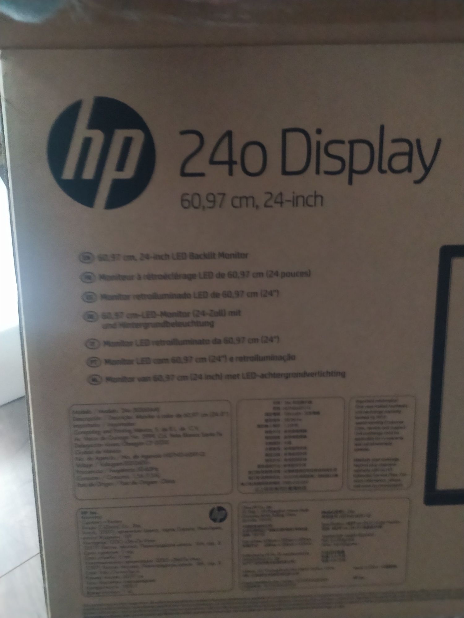 Monitor HP 24o  .