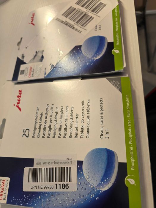 Jura tabletki do ekspresu Tabletki czyszczące 3-Phase – 50 tabletek