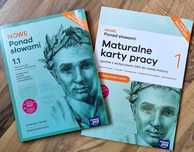 NOWE PONAD SŁOWAMI 1.1 Komplet Podręcznik + Maturalne Karty Pracy