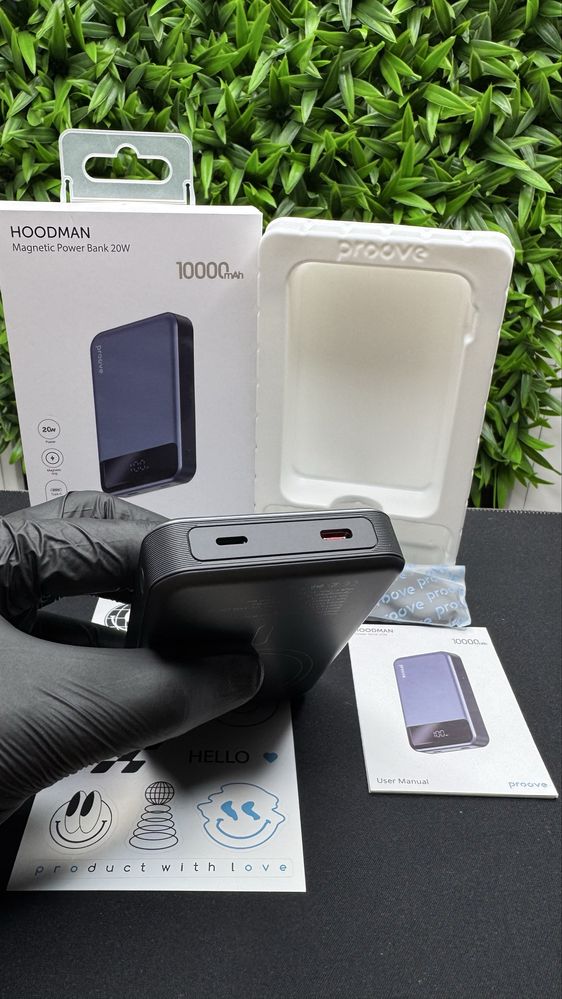 Магнітний павербанк для айфон Proove 10000 mAh 20w for Iphone