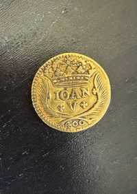 Dom João V, Pinto (480 Réis), 1739, Ouro