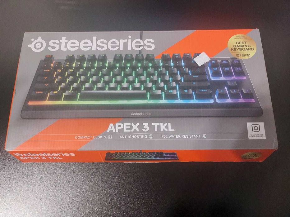 Клавиатура SteelSeries Apex 3 TKL USB