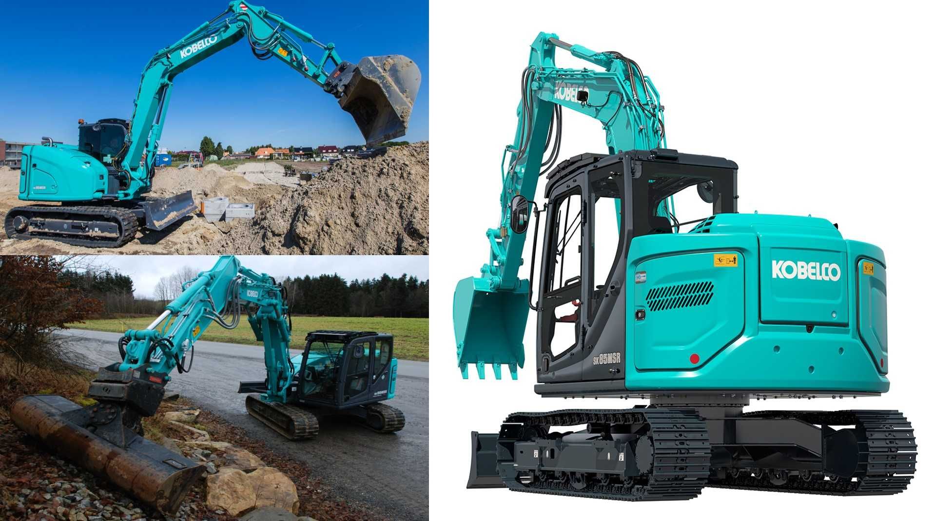Kobelco Mini giratórias com rastos japonesas qualidade comprovada
