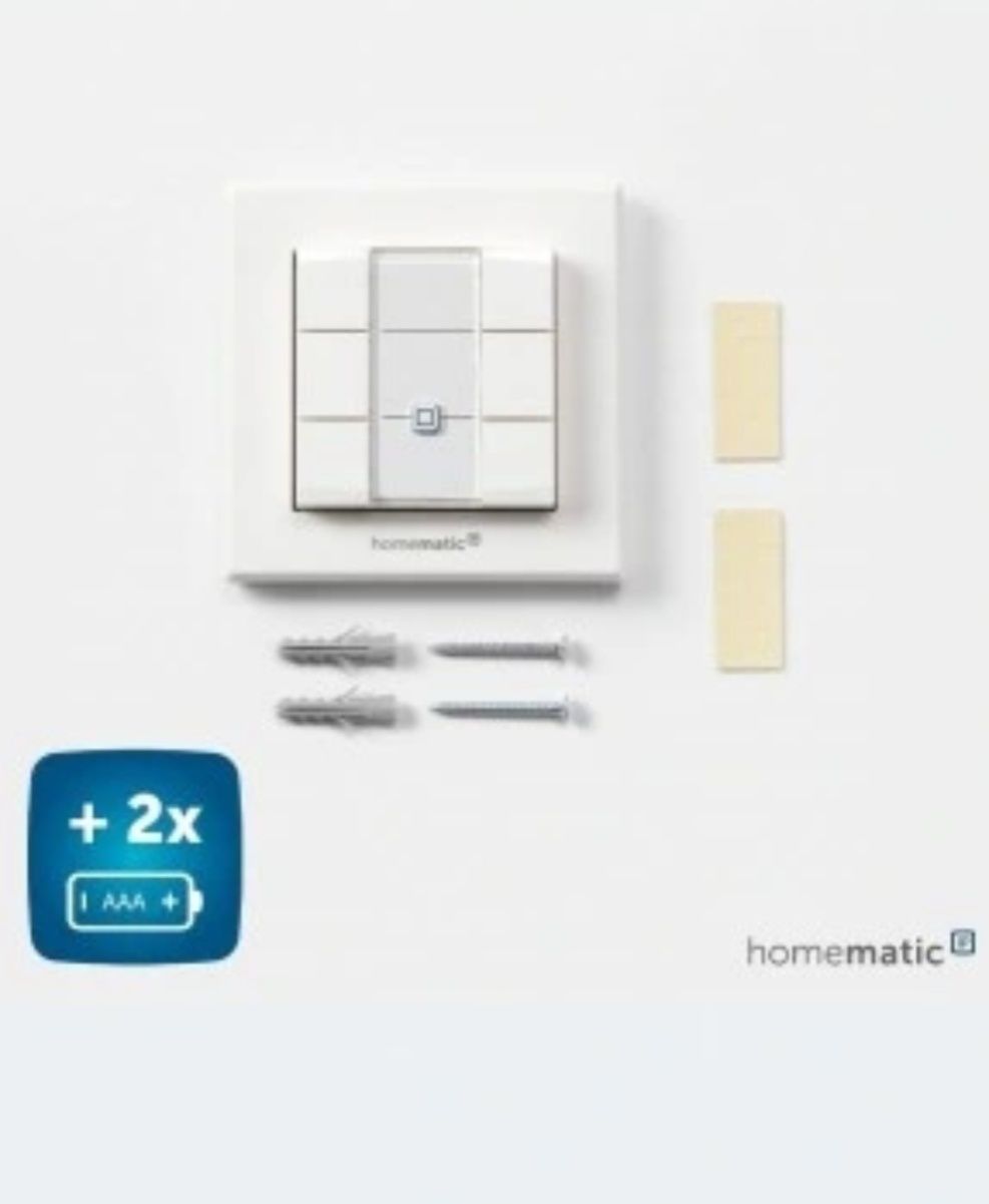 Przełącznik ścienny Homematic IP - 6-krotny, 142308A0BProducent: eQ-3