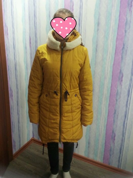 Зимнее подростковое пальто