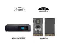 Naim Uniti Star Wzmacniacz Kolumny Neat Acoustics Majistra RATY W-wa