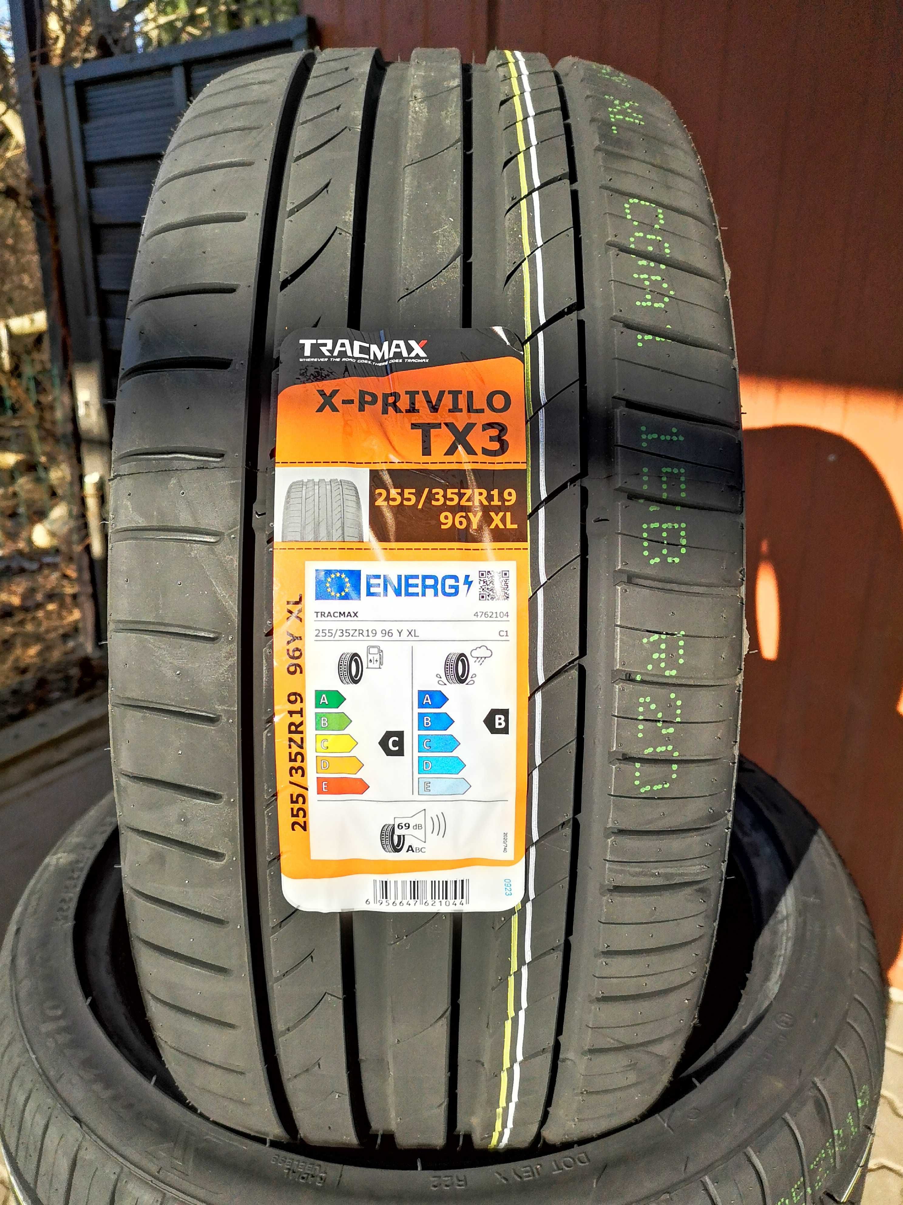 255/35 R19 96Y XL - Tracmax X-Privilo TX-3 (2 sztuki) NOWE