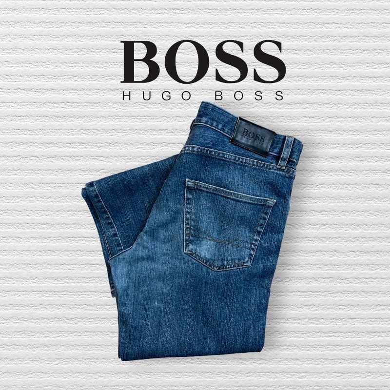 Jeansy  Hugo  Boss  W 33 L32  pas 84/86 cm