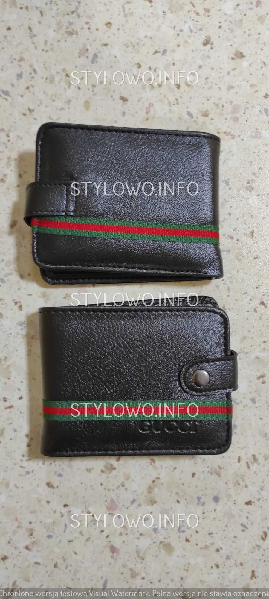 Portfele Meskie gucci tommy hilfiger Znaczki Premium