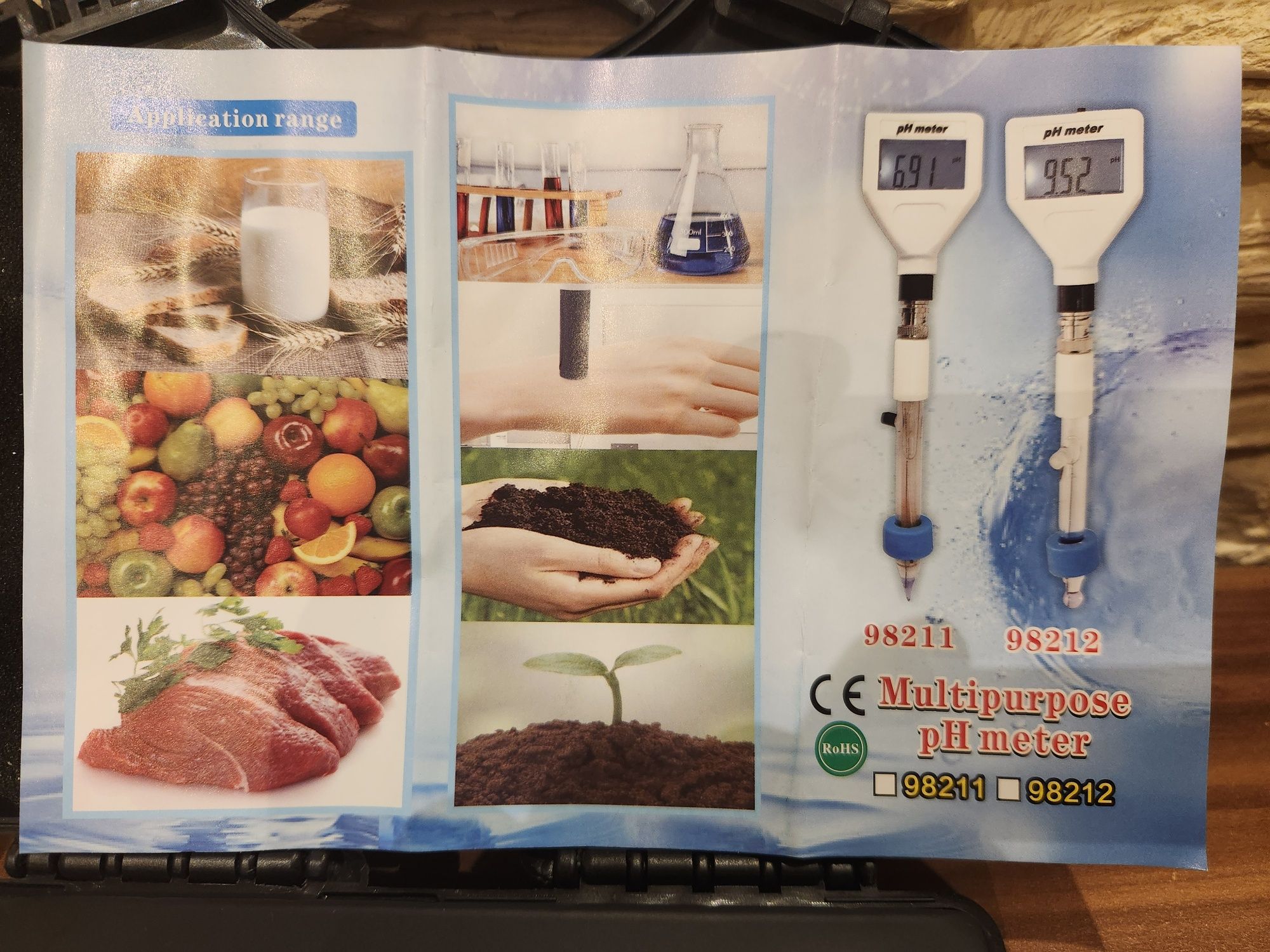 Miernik - Ph metr plus dodatkowa   elektroda / sonda gratis