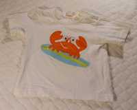 Koszulka z krótkim rękawkiem - Krab (6-9 miesięcy) (Odzież)