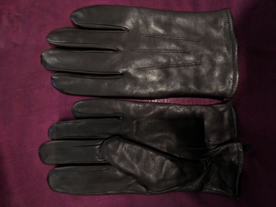 Шкіряні чоловічі перчатки M&S large