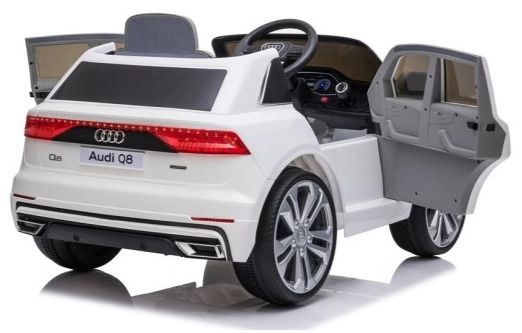Samochód na akumulator AUDI Q8 Pilot Auto USB EVA Auto dla dziecka