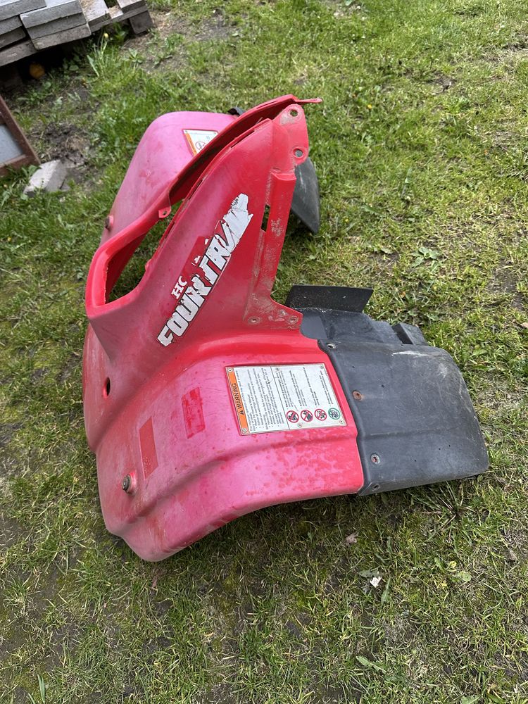 Blotnik nadkole obudowa zderzak plastiki honda trx250