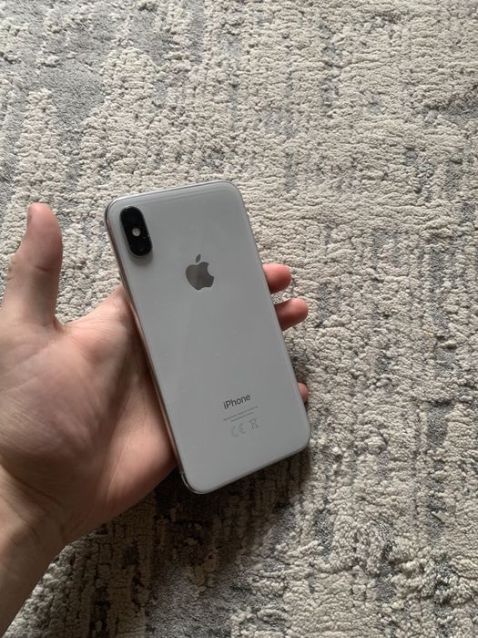 iPhone X silver 64gb