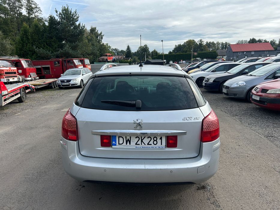 Peugeot 407 SW LIFT 1.6 HDi Panorama Dach, Super stan !
