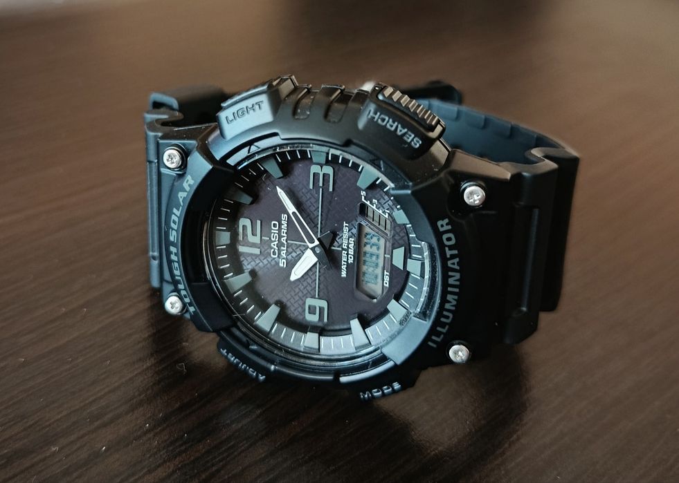 CASIO AQ-S810W Tough Solar Часы на солнечной батарее